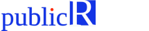 Public-R logo